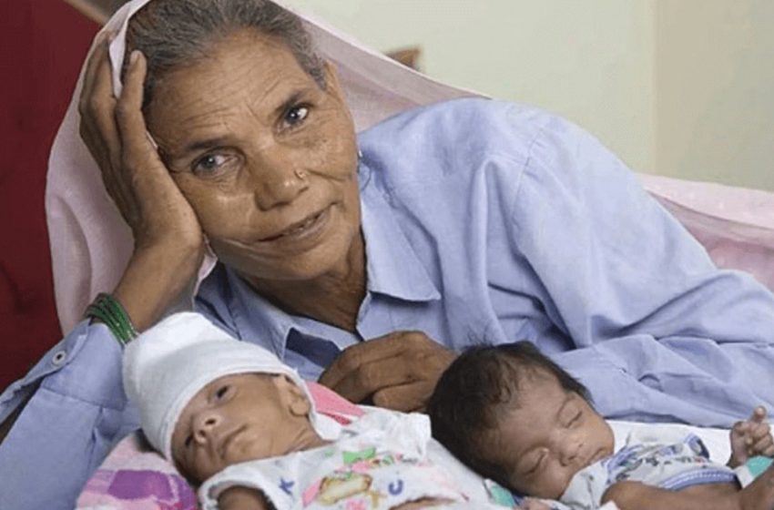  The fate of Indian twins born to a 70-year-old mother