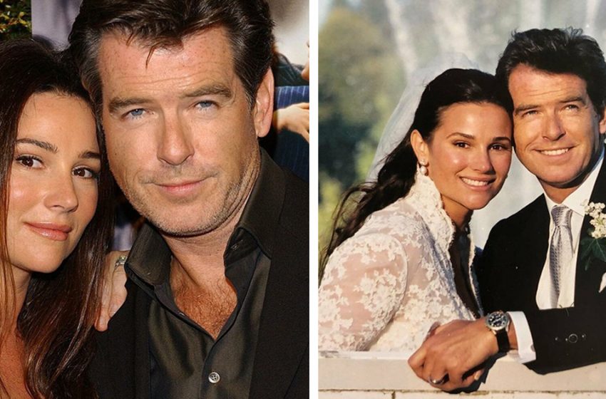  “I love her like this.” Pierce Brosnan stunned fans with a photo of his fat wife