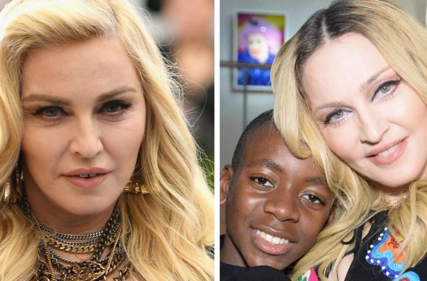  ‘Found his mum’s 30-year-old dress’: Madonna’s son outshines his star mum in red