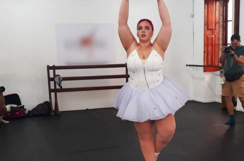  Famous ballerina who weighs over 100Ibs breaks all stereotypes