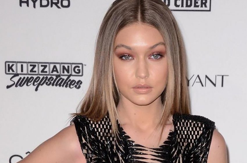  ‘Slouchy and stooped: Gigi Hadid was spotted by paparazzi while walking with a friend’