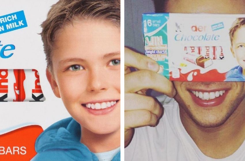  You know him exactly: what the chocolate bar kid looks like today, now 26 years old