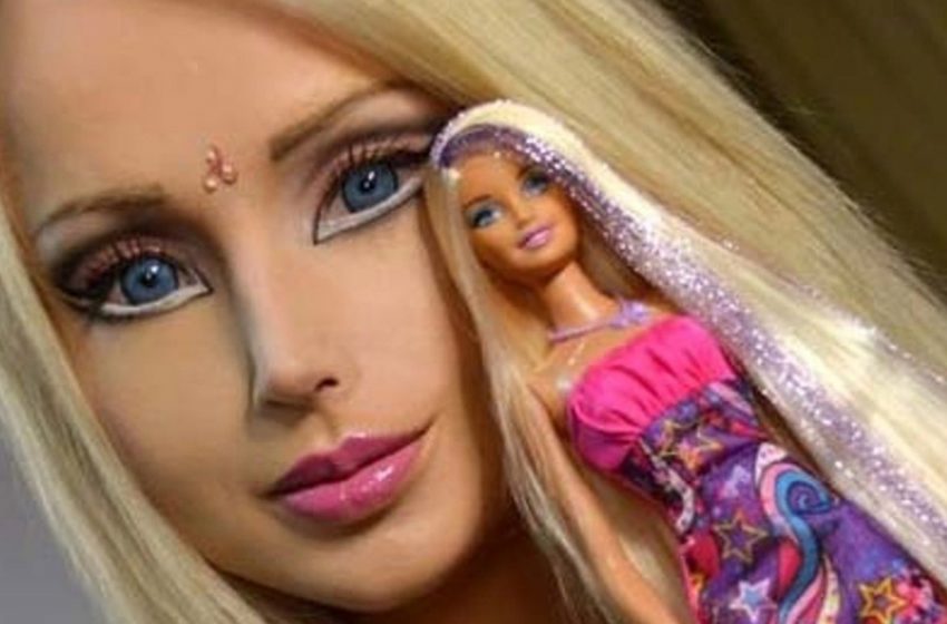  Became human: the living Barbie gave up the image of a doll and showed her real self