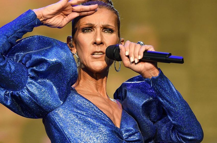  Vay Canına, Ne Bacaklar! Celine Dion, altın rengi bir vücut formasıyla büyük bir etki yarattı