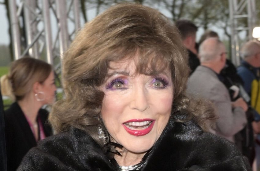  Oyunbaz Bir Kıyafet ve Genç Bir Eş : Joan Collins, Gösterişli Bir Partiyle 90. Yaşını Kutluyor