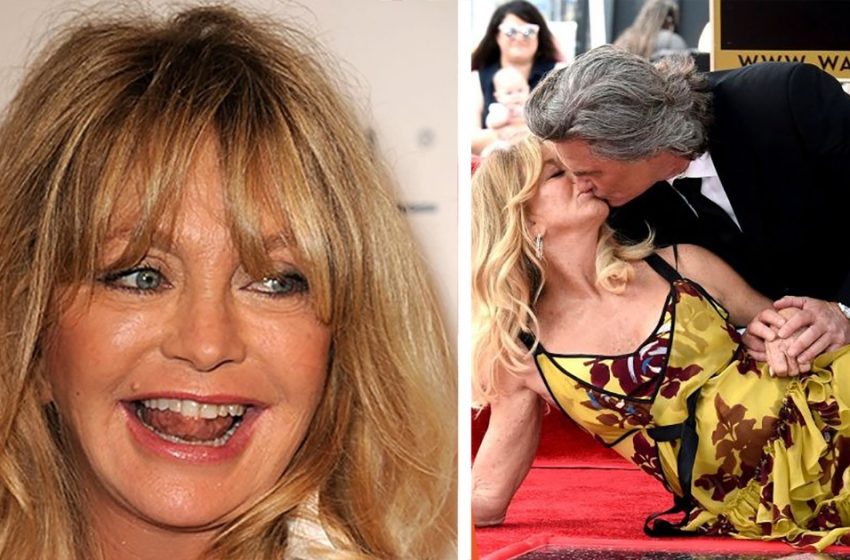  Onların Aşkı Bulaşıcı : Kurt Russell’ı Goldie Hawn İçin İdeal Bir Partner Olarak Gösteren Sıcak Kalpli Fotoğraflar