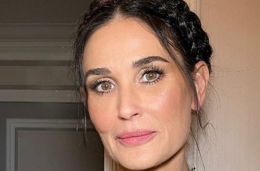  Yıldızın Kızı Saçını Şeftali Rengine Boyadı: Demi Moore’un Varisinin Harika Bir Görünümü