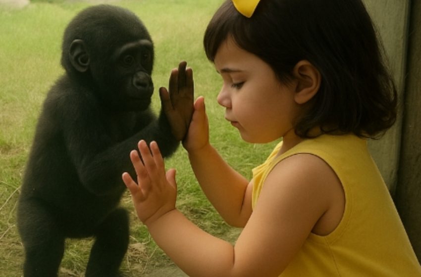 Väike tüdruk lehvitas gorillale, kuid tema vanemad suhtusid sellesse skeptiliselt. Seejärel juhtus midagi, mis muutis nende perekonna igaveseks.