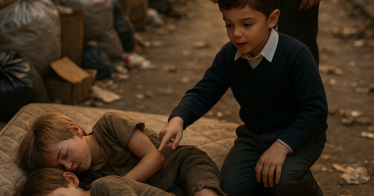 „Tată, acești copii fără adăpost seamănă cu mine!” Povestea care l-a impresionat pe un miliardar