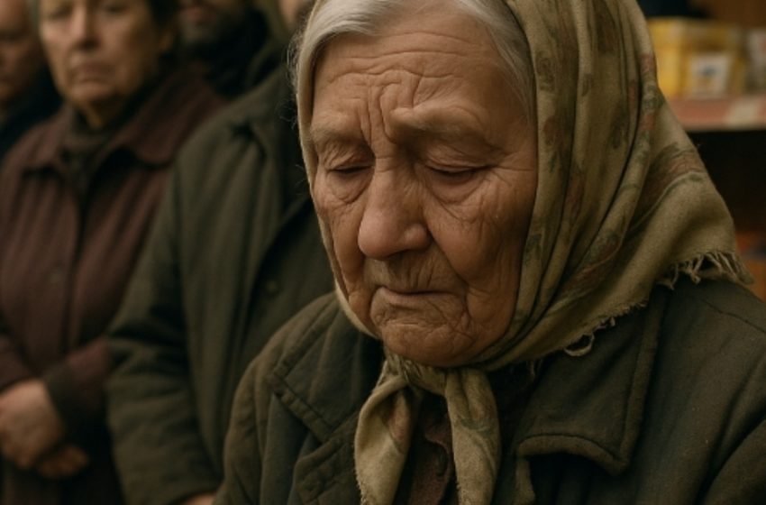  Kassa taga seisnud vanaema luges münte aeglaselt üle, ja kassapidaja ei suutnud end tagasi hoida. Järjekord tardus hämmingus tema teo peale