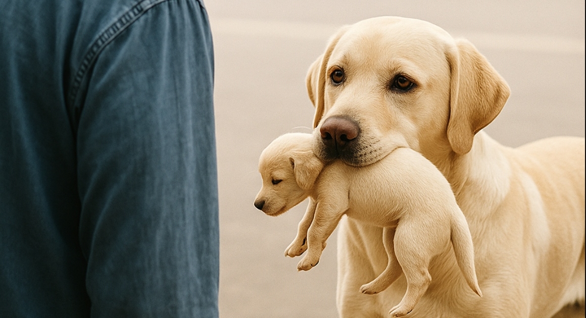 Mees arvas, et koer, kes tema poodi tuli, palub lihtsalt süüa. Kuid see, mida ta tõi, osutus hindamatult väärtuslikumaks