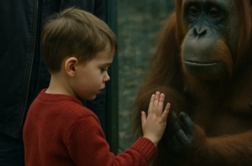  Pärast ema surma jäi poiss vaikima ega öelnud sõnagi. Üks kohtumine orangutaniga tõi ta elu tagasi