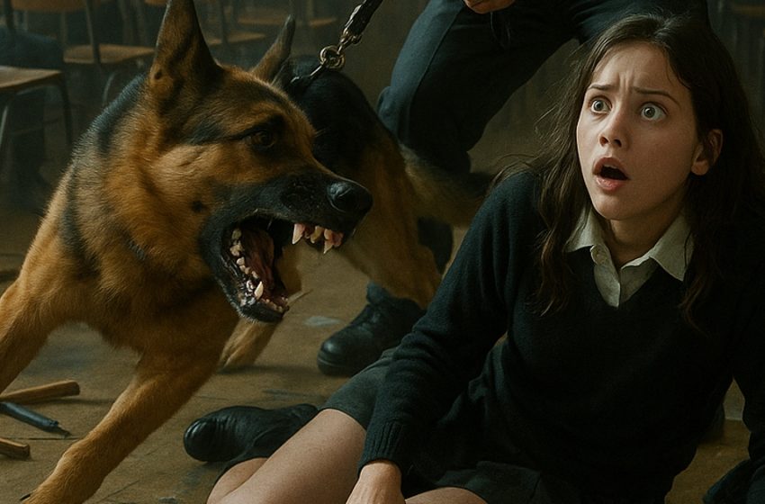  Politseikoer ründas järsku 16-aastast koolitüdrukut ja hakkas valjult haukuma. Keegi poleks osanud aimata, mis edasi juhtuma hakkab