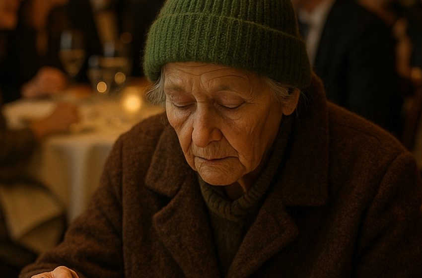  Vanaema vanades riietes astus kallisse restorani ja tellis kõige odavama supi: kõik õhtusöögilised naersid, kuni midagi juhtus